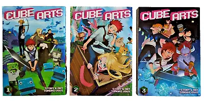 Buy Cube Arts Vol 1-3 Manga Lot/Complete Set, 2020, Tomomi Usui, Seven Seas • 16.67£