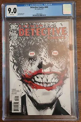 Buy Detective Comics #880 DC Comics 2011 CGC Graded 9.0 Classic Jock Joker Cover • 137.97£