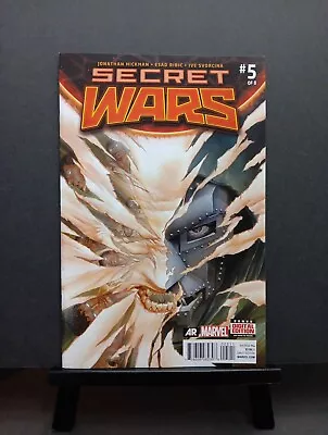 Buy SECRET WARS #5 NM+ 9.6 2015 COVER A ALEX ROSS EMPEROR DOOM VARIANT MCU 🔑 Marvel • 11.85£