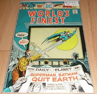 Buy World's Finest (1941) #234...Published Dec 1975 By DC • 14.95£