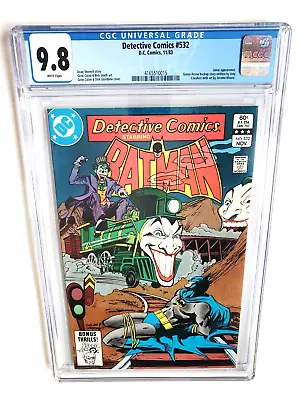 Buy Detective Comics #532 Cgc 9.8 1983 Batman ++classic Joker Train Cover++ • 148.33£