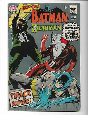Buy Brave And The Bold 79 - Vg+ 4.5 - Deadman - Batman - Neal Adams Art (1968) • 26.88£