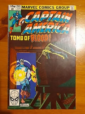 Buy Captain America #253 Jan 1981 Fine+ 6.5 3rd Union Jack • 6.50£