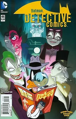 Buy Batman Detective Comics 46 Nm Looney Tunes Variant Cover Dc Comics 2015 • 3.93£