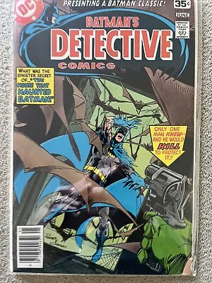 Buy Detective Comics #477 (DC 1978) 1st Cameo App Of Clayface, Preston Payne VF+/NM • 26.38£