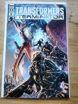 Buy IDW Transformers The Terminator 2 Issue Cover RI 1:10 Variant • 9.99£
