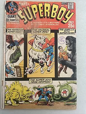 Buy Superboy. #174. 1st Series. June 1971.  Low Grade Gd+. Curt Swan Cover. • 4.99£