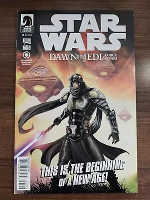 Buy Star Wars Dawn Of The Jedi Force Storm #1 Rare 2nd Print Unread Nm- Condition 🔥 • 86.76£