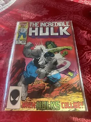 Buy Incredible Hulk (1962-1999 1st Series) #326...Published Dec 1986 By Marvel NMMT • 79.43£