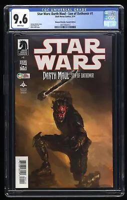 Buy Star Wars: Darth Maul - Son Of Dathomir #1 CGC NM+ 9.6 Diamond Variant • 99.33£