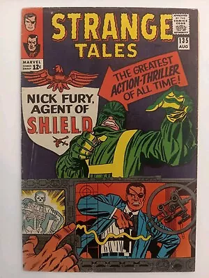 Buy Strange Tales # 135 Key 1st SHIELD Hydra 1965 Stan Lee Jack Kirby Ditko Marvel • 142.29£
