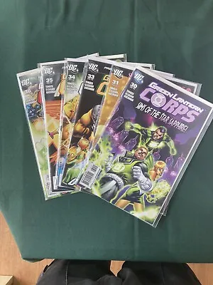 Buy Green Lantern Corps #30, 31, 33, 34, 35, 36 - 2009 | Lot Of 6 | NM | B&B • 12£