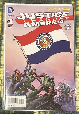 Buy Justice League Of America #1 Missouri Variant DC Comics 2013 Sent In Mailer • 7.99£
