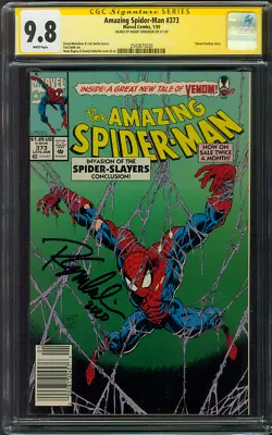 Buy Amazing Spider Man 373 CGC SS 9.8 Emberlin Venom Story 1/1993 Newsstand Ed • 243.27£