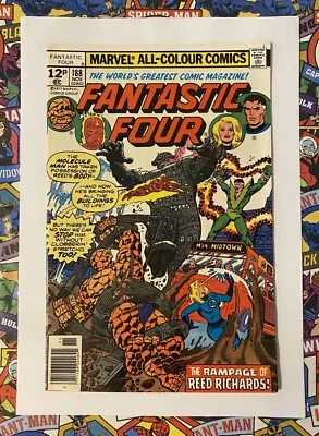 Buy Fantastic Four #188 - Nov 1977 - Molecule Man Appearance! - Vfn- (7.5) Pence! • 9.99£