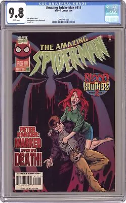 Buy Amazing Spider-Man #411 CGC 9.8 1996 2066091022 • 60.88£