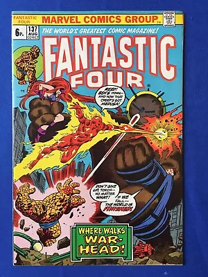 Buy Fantastic Four #137 VFN- (7.5) MARVEL ( Vol 1 1973) (2) • 23£