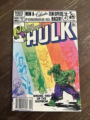 Buy The Incredible Hulk #267N (Marvel 1982) 1st Cameo Brian Banner VF • 11.83£