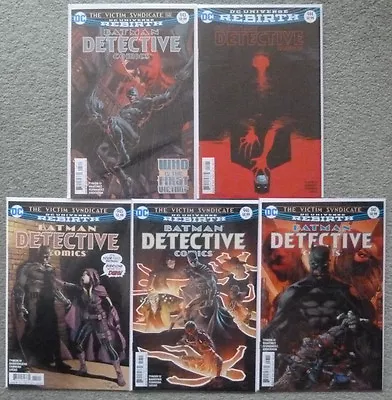 Buy Detective Comics-victim Syndicate..#943-947 Set.dc Rebirth 1st Print.vfn+.batman • 14.99£