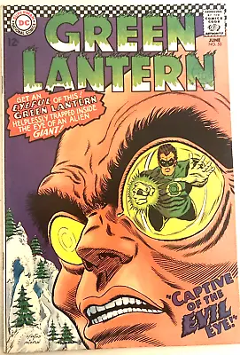 Buy Green Lantern # 53.  June 1967.  Carmine Infantino-cover.evil Eye. Vfn- 7.5 • 39.99£
