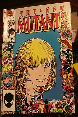 Buy New Mutants #45 Marvel 25th Anniversary Issue • 3.45£