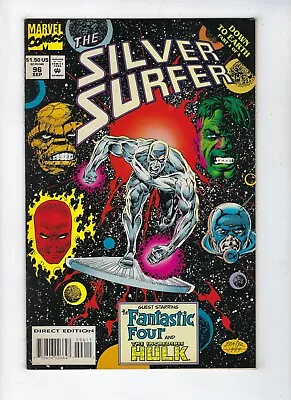 Buy SILVER SURFER Vol.3 # 96 (Fantastic Four, DOWN TO EARTH Part 4 Sep 1994) NM- • 9.95£
