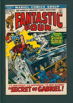Buy Fantastic Four #121 1972 Silver Surfer Cover! • 26.54£