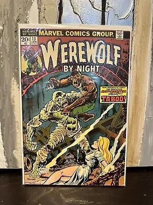 Buy WEREWOLF BY NIGHT #13  Mike Ploog Art Marvel Comics 1974 • 22.16£