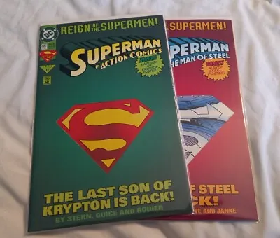 Buy Reign Of The Supermen DC  1993 Superman 12 & 13 • 9£