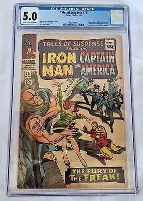 Buy Tales Of Suspense #75 Marvel Comics 3/1966 1st Appearance Sharon Carter & Batroc • 141.97£