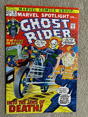 Buy Marvel Spotlight #10 (1973) Early Appearance Of Ghost Rider • 79.15£