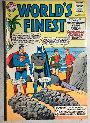 Buy WORLD'S FINEST #141 (1964) DC Comics VG+ • 15.09£