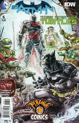 Buy Batman Teenage Mutant Ninja Turtles #6 (2015) Vf/nm Dc/idw • 5.95£