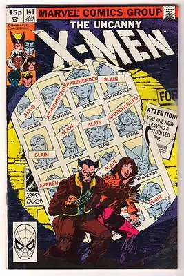 Buy MARVEL Comics FN+ X MEN  Bronze Age #141 1981 DAYS FUTURE PAST Wolverine Movie • 84.99£
