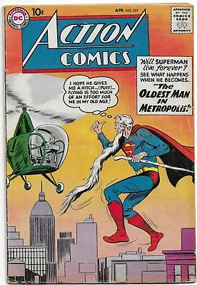 Buy Action Comics #251 Girl Of Steel (Supergirl) Ad Pre-Dates 1st Supergirl App. • 79.43£