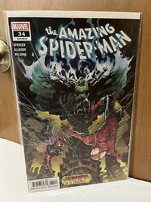 Buy Amazing Spider-Man 34 LGY835 🔥2020 DR DOOM Cover App🔥Marvel Comics🔥NM • 6.39£