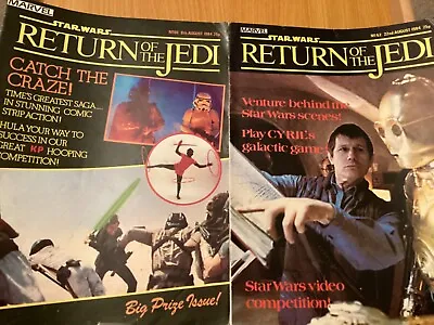 Buy Star Wars Weekly Comic - Return Of The Jedi - No 60 & No 62 August 1984 UK Comic • 10.99£