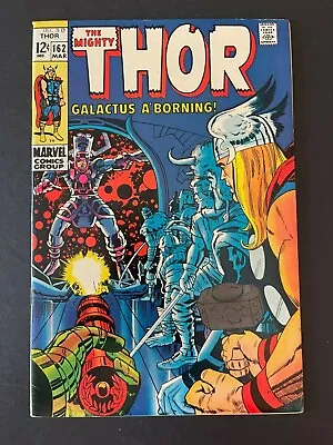 Buy Thor #162 - Galactus A Borning! (Marvel, 1962) VF+ • 63.35£