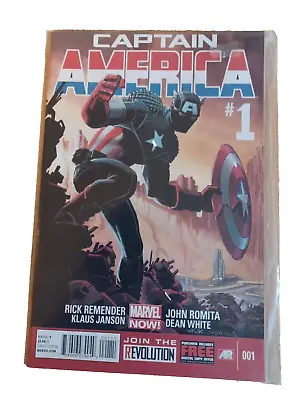 Buy Captain America (Vol 7) #1 - 2013 - Remender & Romita Jr • 3.99£