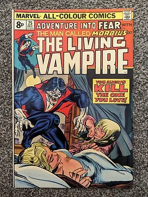 Buy Adventure Into Fear 25. Morbius. Marvel 1974. Daemond. Combined Postage • 4.98£