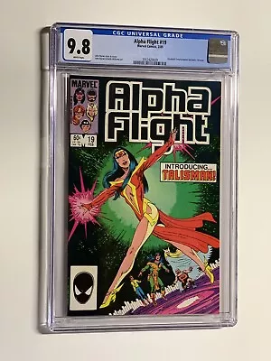 Buy Alpha Flight 19 Cgc 9.8 Wp Marvel 1985 1st Talisman • 119.49£