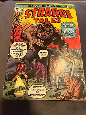Buy Strange Tales #175 (1974) - 3.0 Good/very Good (marvel) • 8.79£