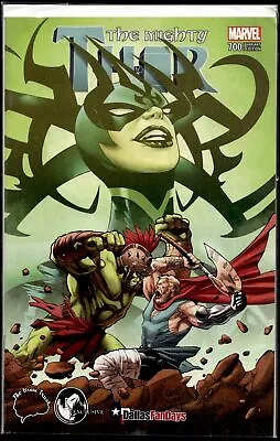 Buy 2017 Mighty Thor #700 Dallas Fan Days Variant Marvel Comic • 10.25£