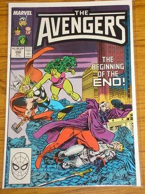 Buy Avengers #296 Vol1 Marvel Comics October 1988 • 3.99£