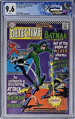 Buy Detective Comics #353 CGC 9.6 D.C. 1966 Batman & Robin Flash FANTAST Collection • 948.73£