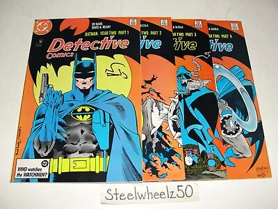 Buy Detective Comics #575-578 Comic Lot DC 1987 576 577 Year Two Alan Davis Signed • 91.02£