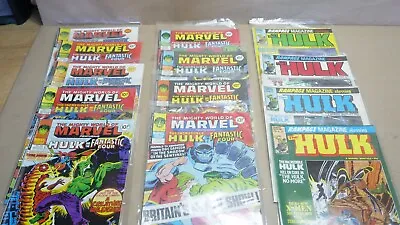 Buy 13 X Marvel Comics Rampage The Hulk + The  Hulk And The Fantastic Four • 16.99£