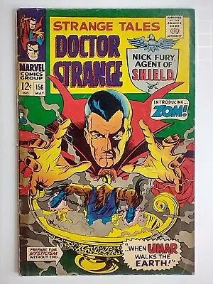 Buy Marvel Comics Strange Tales #156 1st Appearance Zom; Marie Severin Cover FN/VF • 47.30£