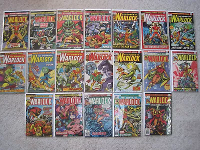 Buy Marvel Bronze Age Warlock Comic Lot: Strange Tales 178 - 181, Warlock 1 - 15 • 315.45£
