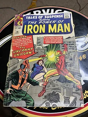 Buy Marvel Comics 1964 Tales Of Suspense #56 1st Appearance Of Unicorn Iron Man Low • 27.98£